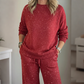 ⏳Time-Limited Special⏰Women's Glitter Pullover Sweater & Pants 2-Piece Set