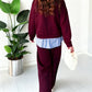 ⏳Time-Limited Special⏰Women's Casual Long-Sleeve Top and Pants 2-Piece Set