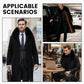 ⏳Time-Limited Special⏰Men's Lined Business Casual Winter Coat