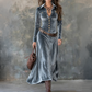 ⏳Time-Limited Special⏰Women's Long Sleeve Velvet Maxi Dress