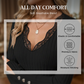 ⏳Time-Limited Special⏰Value Bundle: Lace Detail V-Neck Top for Women + Brooch