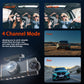 ⏳Time-Limited Special⏰4-Channel HD Dashcam with Front Interior Rear Recording