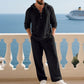 📢📢49% OFF !!!Men's Hooded Casual Loose Top & Pants 2-Piece Set