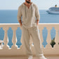 📢📢49% OFF !!!Men's Hooded Casual Loose Top & Pants 2-Piece Set