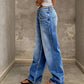 ⏳Time-Limited Special⏰Effortless Chic Relaxed Fit Wide-Leg Jeans – Gradient Wash, Premium Denim & All-Day Comfort 👖✨