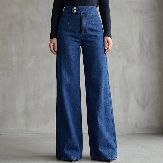 ⏳Time-Limited Special⏰Women's High-Waist Wide-Leg Jeans