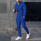 ⏳Time-Limited Special⏰Men's Solid Color Hoodie Tracksuit 2-Piece Set