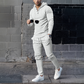 ⏳Time-Limited Special⏰Men's Solid Color Hoodie Tracksuit 2-Piece Set
