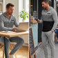 ⏳Time-Limited Special⏰Men's Color-Block Hooded Tracksuit Set