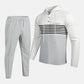 ⏳Time-Limited Special⏰Men's Color-Block Hooded Tracksuit Set