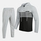 ⏳Time-Limited Special⏰Men's Color-Block Hooded Tracksuit Set