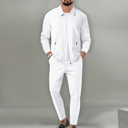 ⏳Time-Limited Special⏰Men’s Stylish Lapel Jacket & Jogger Pants 2-Piece Set