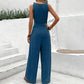 ⏳Time-Limited Special⏰Women's Solid Waist Tie Jumpsuit