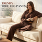 ⏳Time-Limited Special⏰Women's Crop Hoodie & Wide-Leg Pants Set