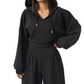 ⏳Time-Limited Special⏰Women's Crop Hoodie & Wide-Leg Pants Set