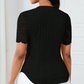 ⏳Time-Limited Special⏰Women's V-Neck Lace Sleeve Button Down Summer Blouse