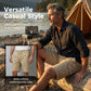 ⏳Time-Limited Special⏰Men's Drawstring Cargo Shorts – Lightweight, Multi-Pocket, Casual Comfort 🍂