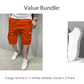 ⏳Time-Limited Special⏰Men's Drawstring Cargo Shorts – Lightweight, Multi-Pocket, Casual Comfort 🍂
