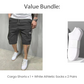 ⏳Time-Limited Special⏰Men's Casual Cargo Shorts with Drawstring Waist – Multi-Pocket, Lightweight & Breathable 👖✨