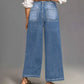 ⏳Time-Limited Special⏰Women's Casual High-Rise Wide-Leg Jeans – Tummy Control, Elongated Silhouette & All-Day Comfort 💙