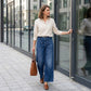 ⏳Time-Limited Special⏰Women's Casual High-Rise Wide-Leg Jeans – Tummy Control, Elongated Silhouette & All-Day Comfort 💙