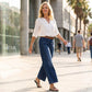 ⏳Time-Limited Special⏰Women's Casual High-Rise Wide-Leg Jeans – Tummy Control, Elongated Silhouette & All-Day Comfort 💙