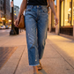 ⏳Time-Limited Special⏰Women’s Retro Cropped Straight-Leg Jeans