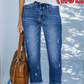 ⏳Time-Limited Special⏰Women’s Retro Cropped Straight-Leg Jeans