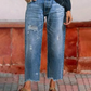 ⏳Time-Limited Special⏰Women’s Retro Cropped Straight-Leg Jeans