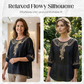⏳Time-Limited Special⏰Women's Embroidered Cotton-Linen Blend Blouse