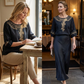 ⏳Time-Limited Special⏰Women's Embroidered Cotton-Linen Blend Blouse