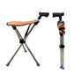 ⏳Time-Limited Special⏰2-in-1 Foldable Cane With Chair🌟 Freedom To Walk, Rest, And Explore With Ease!