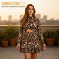 ⏳Time-Limited Special⏰Leopard Print Ruched Mini Dress – Soft stretch, tummy-flattering ruching. Chic print, playful length. Perfect for dinners or parties. 🐆✨