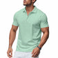 ⏳Time-Limited Special⏰Men's Quick-Dry Lapel T-Shirt – Athletic Fit & Wrinkle-Resistant – Smart Casual Essential ✨
