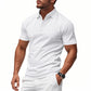 ⏳Time-Limited Special⏰Men's Quick-Dry Lapel T-Shirt – Athletic Fit & Wrinkle-Resistant – Smart Casual Essential ✨