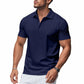 ⏳Time-Limited Special⏰Men's Quick-Dry Short-Sleeve Lapel T-Shirt – Athletic Fit, Wrinkle-Resistant & Perfect for Work or Weekend 👕✨