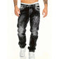 ⏳Time-Limited Special⏰Men's Fashion Creative Stretch Denim Jeans,Minimalist Style Suitable For Summer, Emo Style