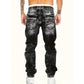 ⏳Time-Limited Special⏰Men's Fashion Creative Stretch Denim Jeans,Minimalist Style Suitable For Summer, Emo Style