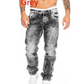 ⏳Time-Limited Special⏰Men's Fashion Creative Stretch Denim Jeans,Minimalist Style Suitable For Summer, Emo Style