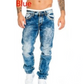 ⏳Time-Limited Special⏰Men's Fashion Creative Stretch Denim Jeans,Minimalist Style Suitable For Summer, Emo Style