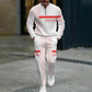 ⏳Time-Limited Special⏰Men's Half-Zip Color Block Tracksuit Set
