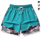 ⏳Time-Limited Special⏰Women's Casual Athletic Shorts with Built-in Liner