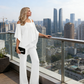 ⏳Time-Limited Special⏰Women’s Irregular Chiffon Tops & Wide-Leg Pants Set
