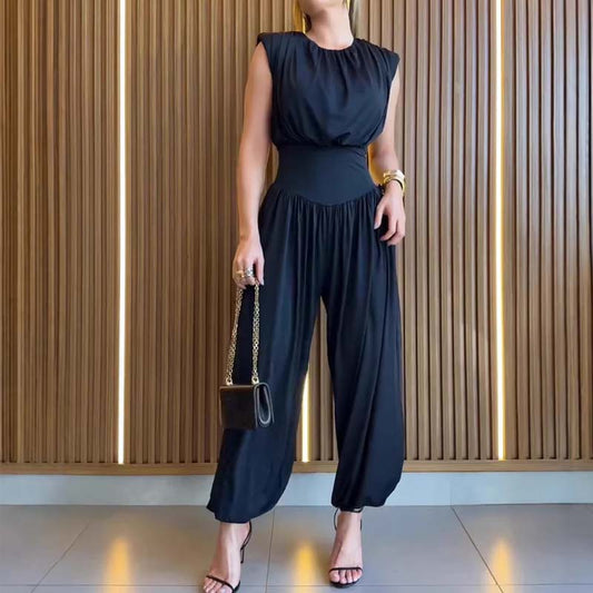 ⏳Time-Limited Special⏰Padded Shoulders, Corset Waist & Dramatic High-Slit for a Powerful Statement✨