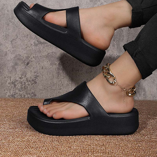 ⏳Time-Limited Special⏰Trendy Toe-Loop Platform Sandals – Lightweight & All-Match for Daily Wear