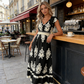 ⏳Time-Limited Special⏰Women's V-Neck Baroque Print Flowy Maxi Dress