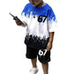 ⏳Time-Limited Special⏰Boys' 3D Print T-Shirt & Shorts Set