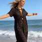 ⏳Time-Limited Special⏰Women's V-Neck Leopard Print Maxi Dress