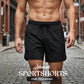 ⏳Time-Limited Special⏰Breathable Athletic Shorts – Quick-Dry, Zipper Pockets & Elastic Waist for Workouts 🏃‍♂️