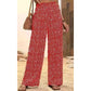 ⏳Time-Limited Special⏰Women's Smocked High Waist Wide Leg Pants👖